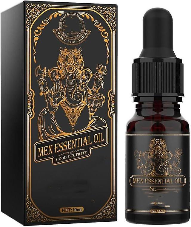 Men Energy Massage Oil, Pleasurepeak Enhancement Massage Oil, Natürliche zeitverzögerte Vergrößerungsmassage Ätherisches Öl Verbessert die Sensibil... on Productcaster.