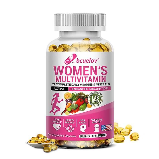 Sofirn Bcuelov Women's Multivitamin Capsules Helps Improve Absorption, Promote Energy Metabolism, and Support Skin, Nail, and Brain Health 60 count... on Productcaster.