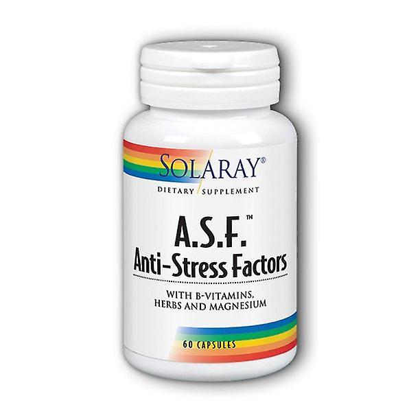 Solaray a.s.f. anti-stress factors 60 capsules on Productcaster.