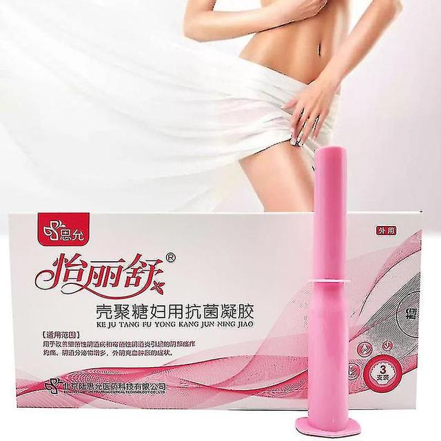 Exquisite 3pcs/box Chitosan Gynecological Antibacterial Gel Reduces Local Inflammation Relieves Cervical Erosion/odor/itching/pus-like on Productcaster.