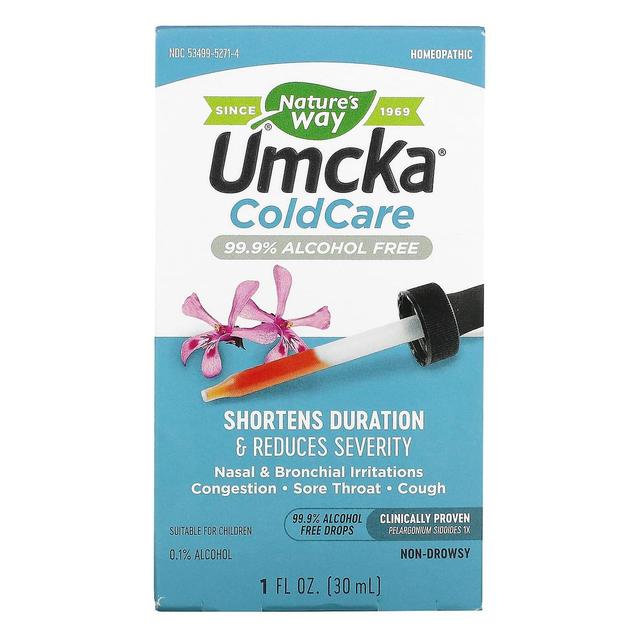 Nature's Way, Umcka, ColdCare, 1 fl oz (30 ml) on Productcaster.