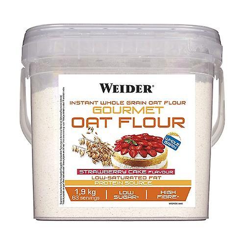 Weider Strawberry Gourmet Instant Whole Oatmeal 1,9 kg of powder (Strawberry) on Productcaster.