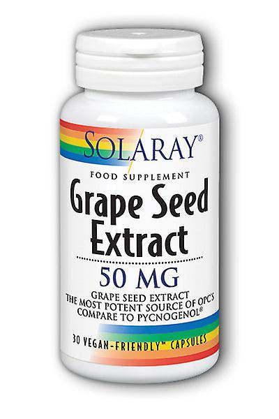 Solaray grape seed extract 50mg 30's on Productcaster.