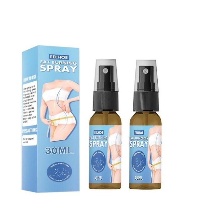 2pcs Shaping Thin Body Fat Spray Thin Waist Shaping Big Belly Fat Burning Spray on Productcaster.