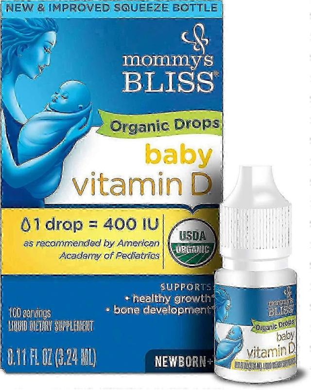 Mommy's bliss organic vitamin d drops, 0.11 oz on Productcaster.