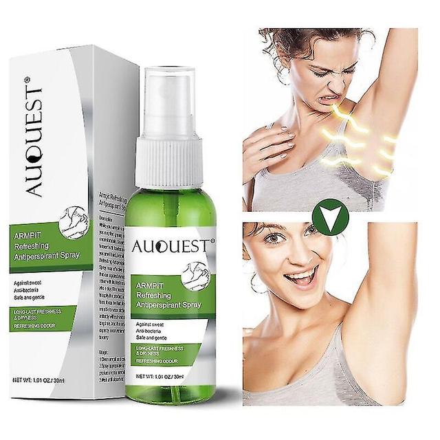 Armhulen Antiperspirant Spray Forfriskende Deodorant Underarm Remover Armhulen Lukt Sweat Protection Body Parfyme Spray 30ml on Productcaster.