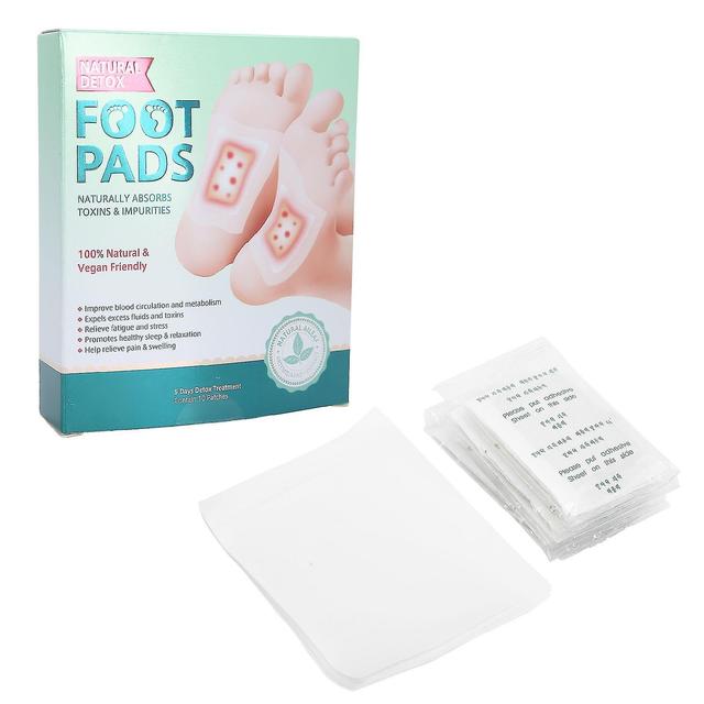 Sehrm 10pcs Kruiden Extract Foot Patch Detox Slaap Relax Foot Patch Pad voor gezonde zorg on Productcaster.