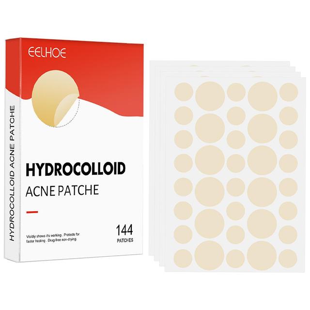 Acne Pimple Sticker 80 Count Genlukkelig emballage Perfekt til hurtig Hydrokolloid 6.2x9.3cm on Productcaster.