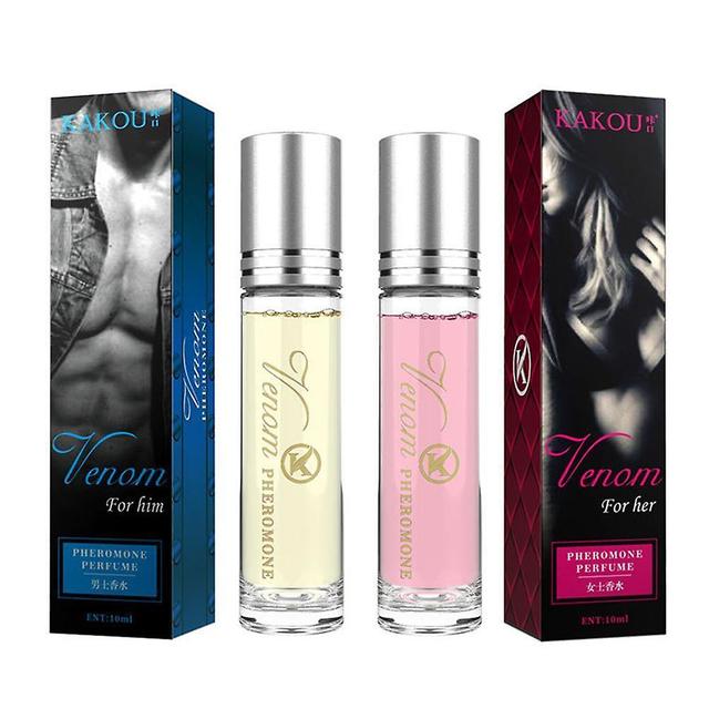 Litzee 2pcs Pheromone For Man Attract Women Androstenone Pheromone Fragrance Fresh Natural Perfumes Body Scent Parfum Homme Femme B on Productcaster.