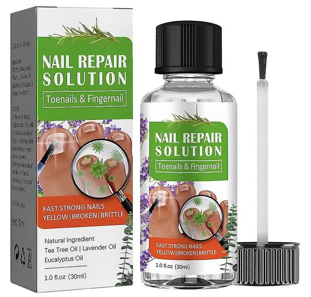 SML Toenail Fungus Treatment 30ml, Extra Strength Nail Repair Solution for Fingers and Toenails with Natural Tea Tree Oil Extract 3Pcs on Productcaster.