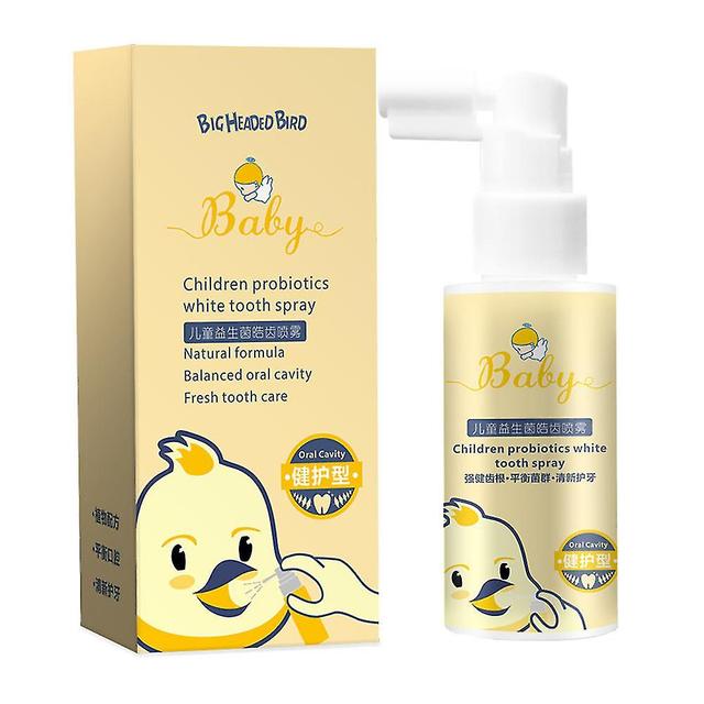 Spray buccal pour bébé Anti carie pour enfant Spray de nettoyage des dents de bébé pour les enfants de 1 à 12 ans Probiotiques Spray dentaire - ya ... on Productcaster.