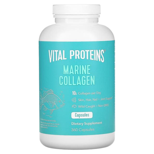 Vital Proteins Elintärkeät proteiinit, merikollageeni, 360 kapselia on Productcaster.