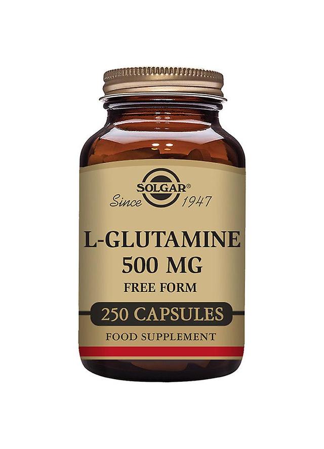 Solgar l-glutamín 500mg 250's on Productcaster.