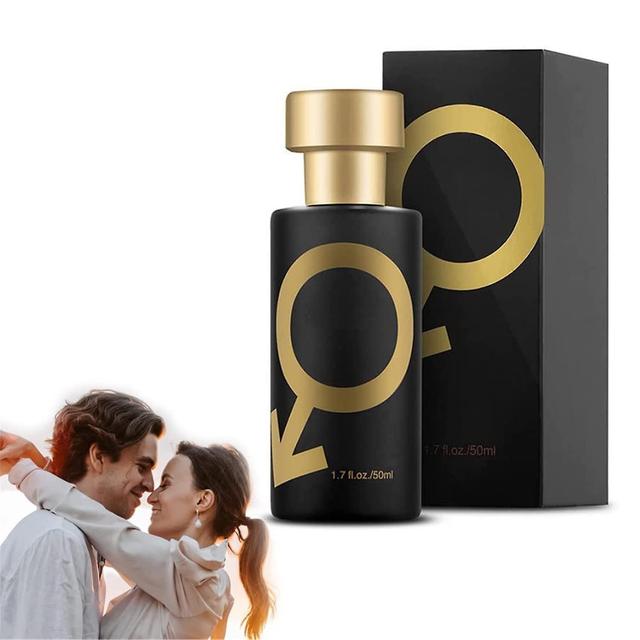 Fongwan Pheromone Perfume Spray, 50ml Pheromone Lure Eau De Parfum Attractive Perfume Infused Essential Oil Long Lasting Parfum Spray black on Productcaster.