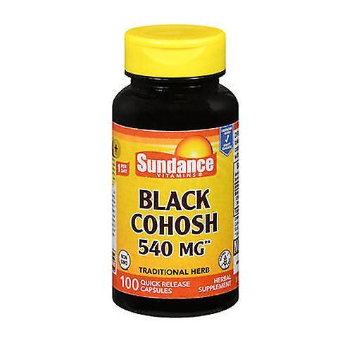 Sundance Black Cohosh Cápsulas de Liberación Rápida, 100 Cápsulas (Pack de 1) on Productcaster.