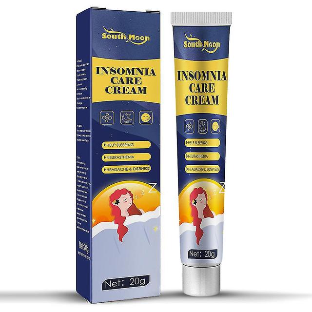 1/2pcs Insomnia Care Cream Anxiety Relax Help Sleeping Ointment Relieve Stress on Productcaster.