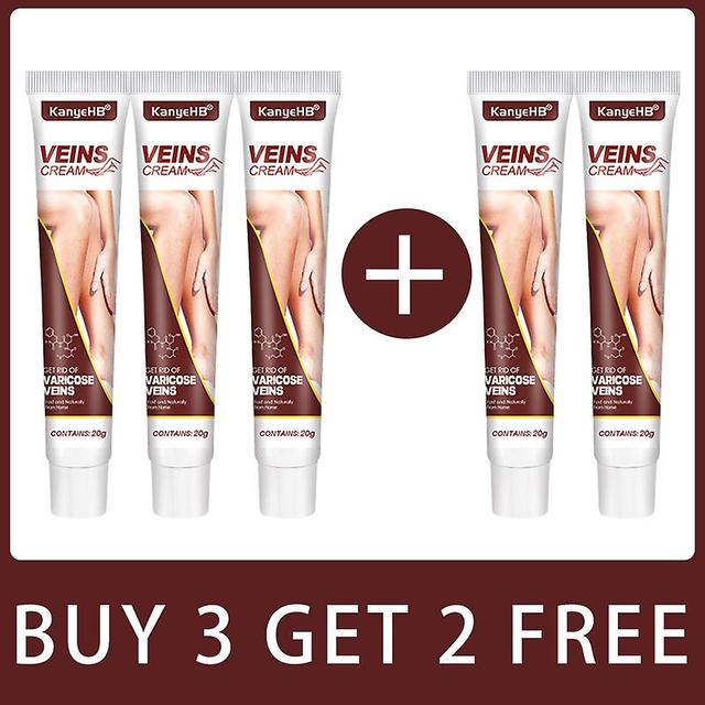 Buy3 Portuguese 2 Off-cream For Varicose Veins, Phlebitis Vasculitis, Spider Form, Vein, Sweetll, Soto Charleroi Eve, Plant-based Ointment Buy 3 Ge... on Productcaster.