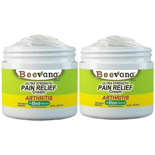 Clloio 1-3pcs Beevana Bee Venom Joint & Bone Therapy Cream/bee Venom Joint Bone Relief Cream 2Pcs on Productcaster.