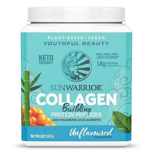 Sunwarrior Collagen Building Protein Peptider Ej smaksatta 500g on Productcaster.