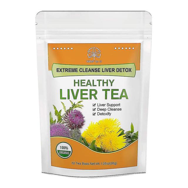 Hfu Health Liver Tea Detox Products Skydda Lever Lever Fire Rengör lungorna Förbättra lungfunktionen Håll upp Inget te Polyfenoler 10 day on Productcaster.