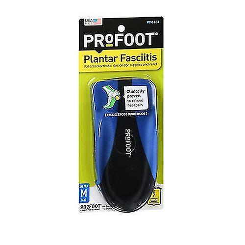 ProFoot Plantar Fasciitis Heel Insert Men's Fits All Mens, 1 Pair (Pack of 1) on Productcaster.