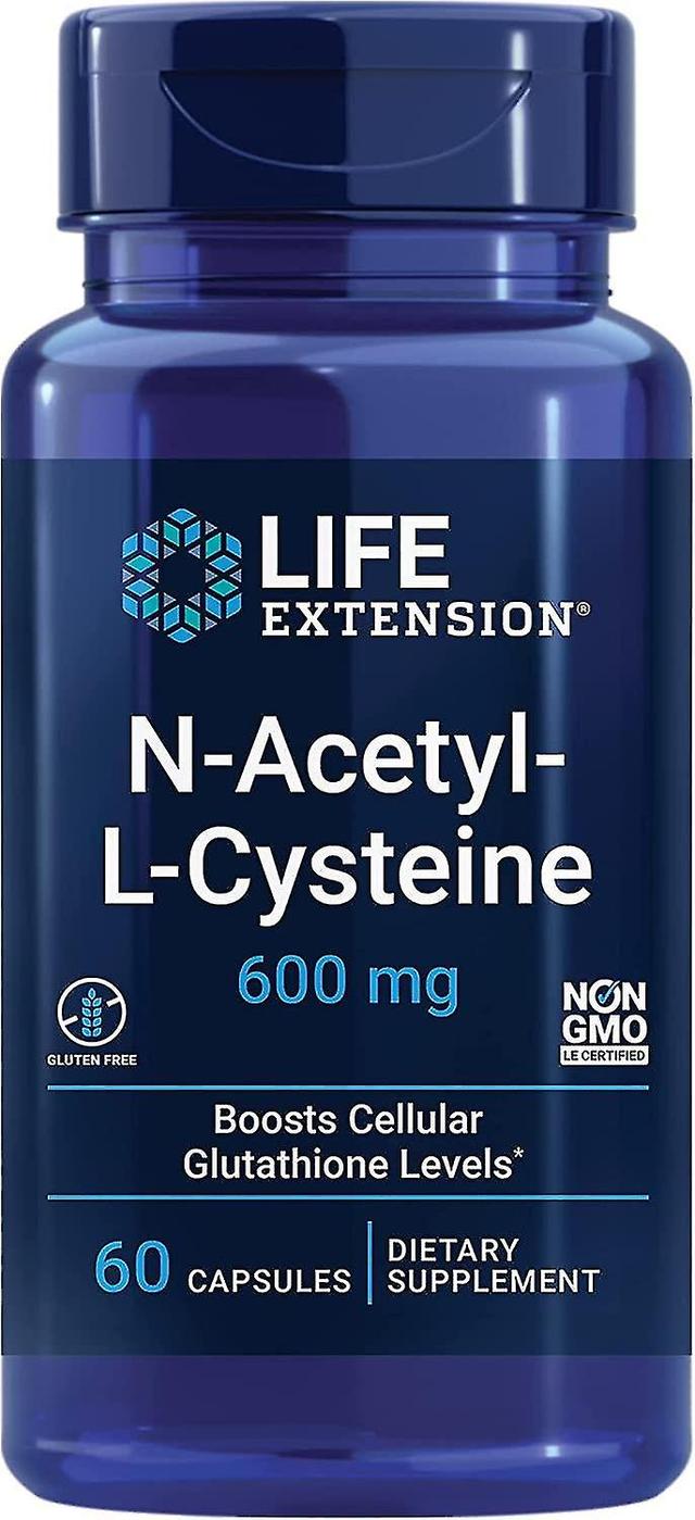 N-acetyl-l-cysteine 600mg 60 Capsules on Productcaster.