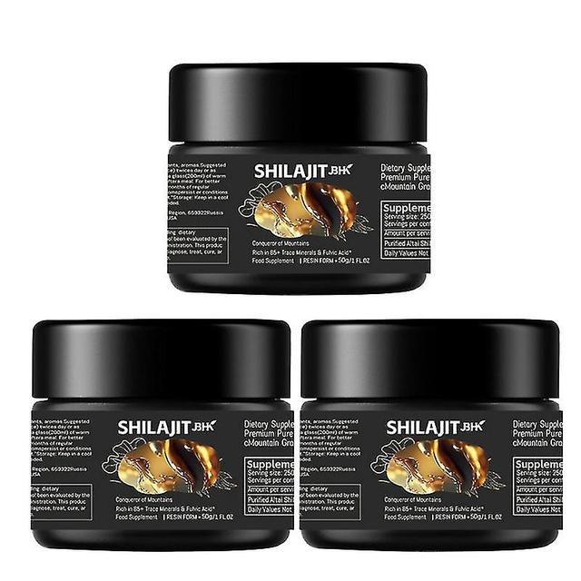 1-3ks čistej živice shilajit s vysokou fulvovou kyselinou-yvan 3PCS on Productcaster.