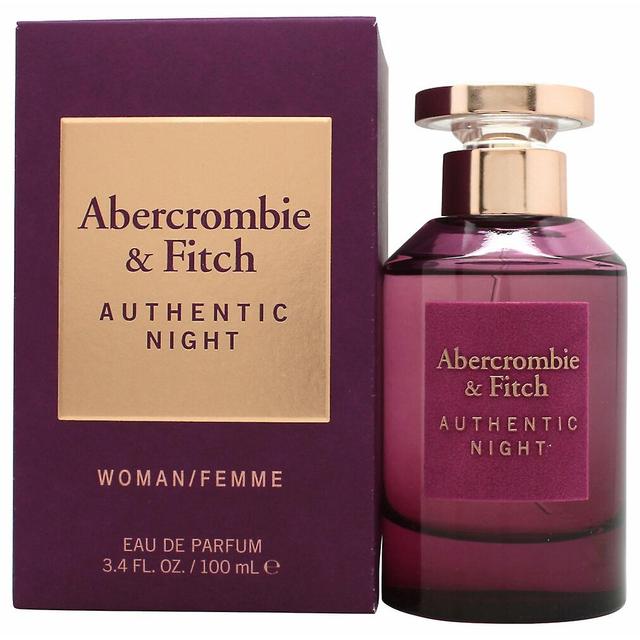 Abercrombie & Fitch Authentic Night Women Edp Spray 100ml on Productcaster.