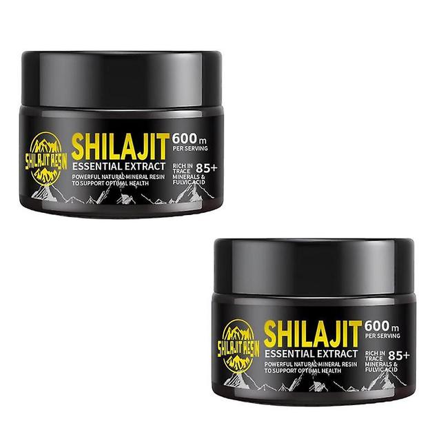 Pure Himalayan Shilajit SoftResin Fulizhi Resin Paste Fulvic 85+ Minerals 2pcs on Productcaster.