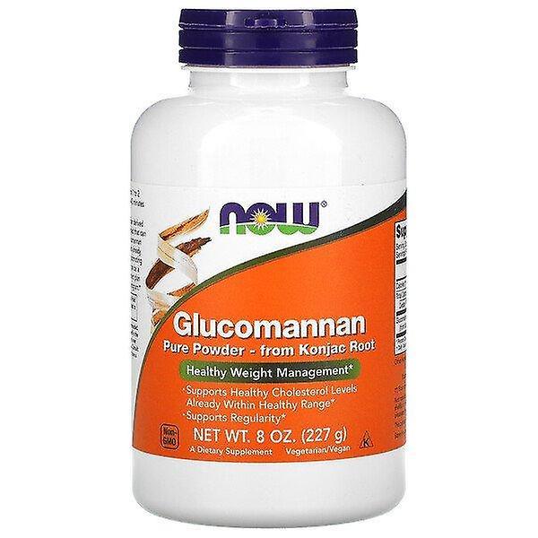 NOW Foods Agora Alimentos, Glucomanano, Pó Puro, 8 oz (227 g) on Productcaster.