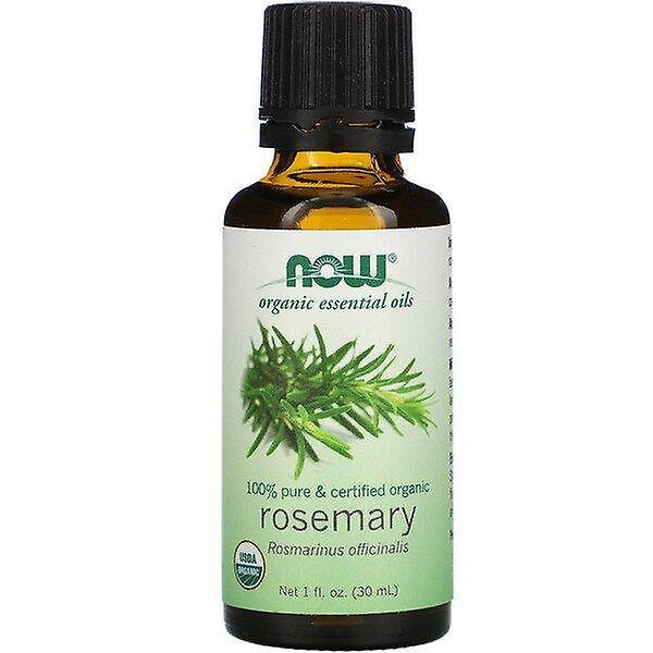 Now Foods, Organic Essential Oils, Rosemary, 1 fl oz (30 ml) on Productcaster.