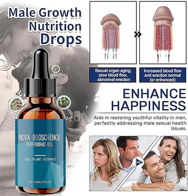 Nova Bioscience Performance Oil, Nova Bioscience Performance Oil voor mannen, Complexe Men's Drops, Stron 2pcs on Productcaster.