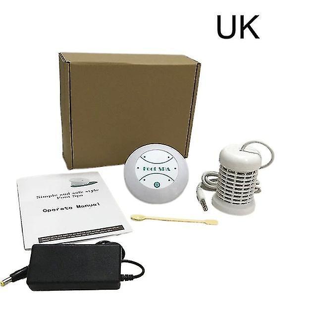 Hggqvvs Maschine Ionenreinigung Ionische Detox Fußbad Aqua Cell Spa Maschine Fußbad Massage Detox Fußbad Arrays Aqua-Spa Weißer UK-Stecker on Productcaster.