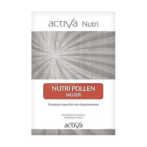 Activa nutri pollen woman 70 chewable tablets on Productcaster.