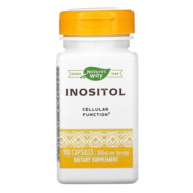 Nature's Way Naturens vej, Inositol, 500 mg, 100 kapsler on Productcaster.