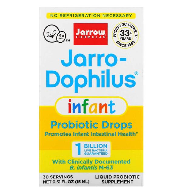 Jarrow Formulas, Jarro-Dophilus Infant, Probiotics Drops, 1 Billion , 0.51 fl oz (15 ml) on Productcaster.