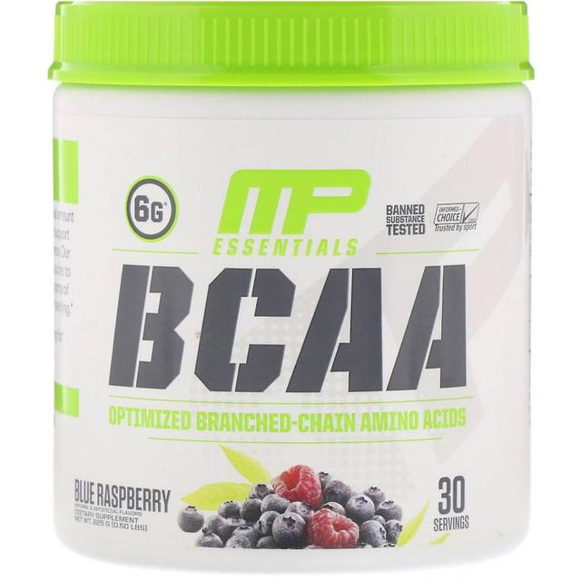 MusclePharm, Essentials, BCAA, Blue Raspberry, 0.50 lbs (225 g) on Productcaster.