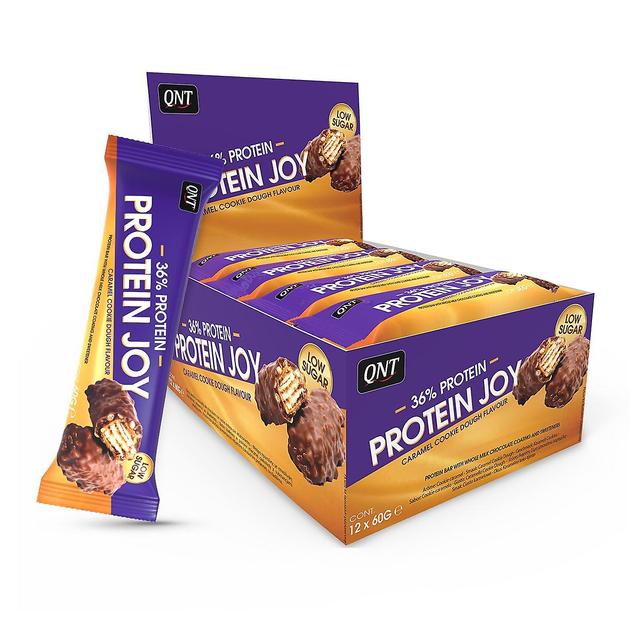 QNT Protein Joy Bars Low Sugar 2.2g Pack Of 12 ( 60g ) on Productcaster.