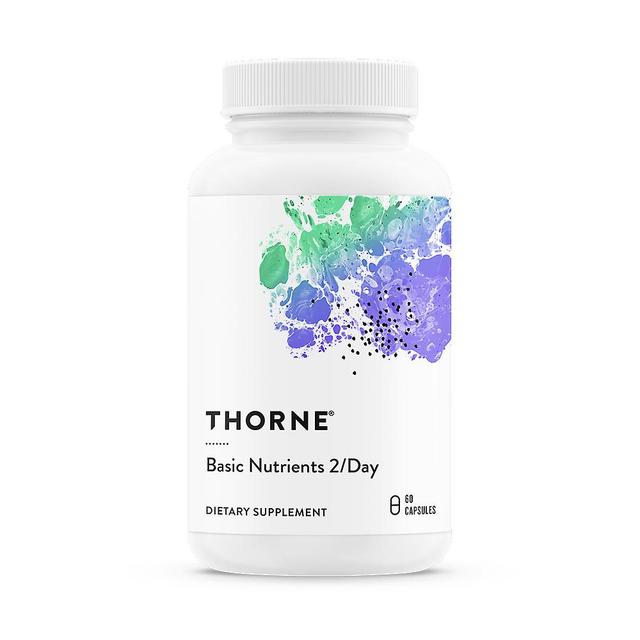 Thorne Research Basic Nutrients 2/Day 60 Capsules on Productcaster.