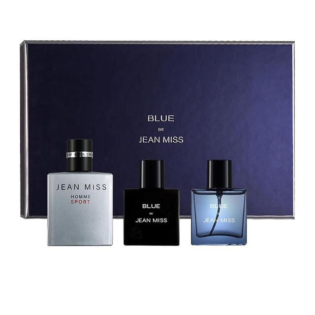 3 Pcs Men's Perfume Set Refreshing Long Lasting Light Scent Parfum Gift Set For Gentlemen 30mlx3 on Productcaster.