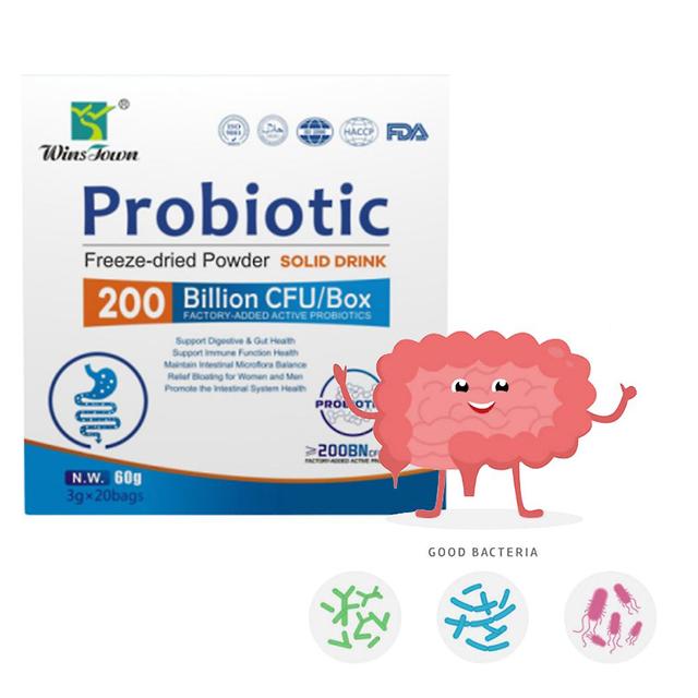 Probiotic Portable Powder Drink - 200 Billion Active Probiotic Supplement - Promotes Digestion And Immune Gut Health - Boosts Resistance 1 Pack 1pc on Productcaster.