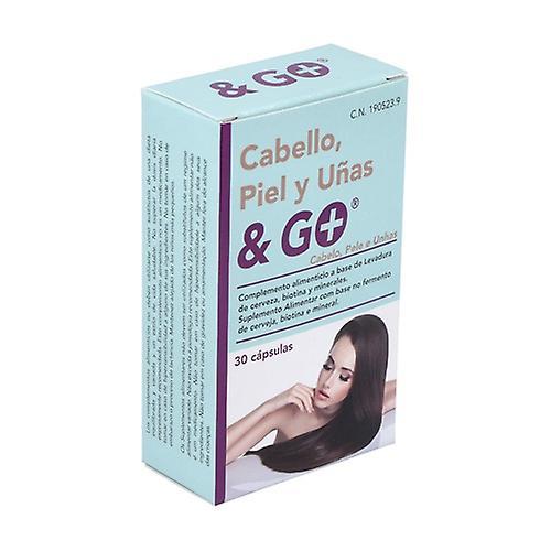 Pharma & Go hair skin and nails 30 capsules on Productcaster.