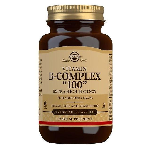 Solgar Formula Vitamin B-Complex 100 Vegicaps 50 (12556045) on Productcaster.