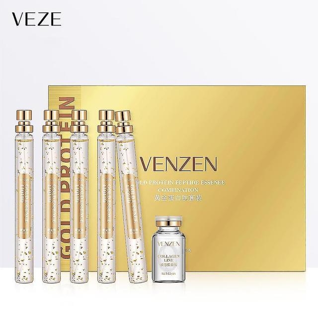 Lequeen 24k Gold Silk Protein Thread Essence Set Face Filler Collagen Absorbable Protein Line Carving on Productcaster.