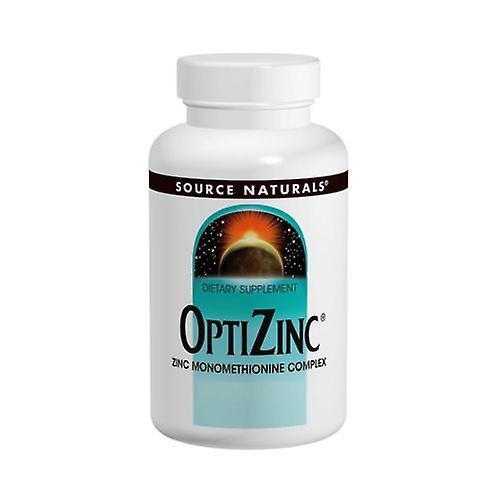 Source Naturals OptiZinc Zinc Monomethionine, 30 MG, 60 Tabs (Pack of 4) on Productcaster.