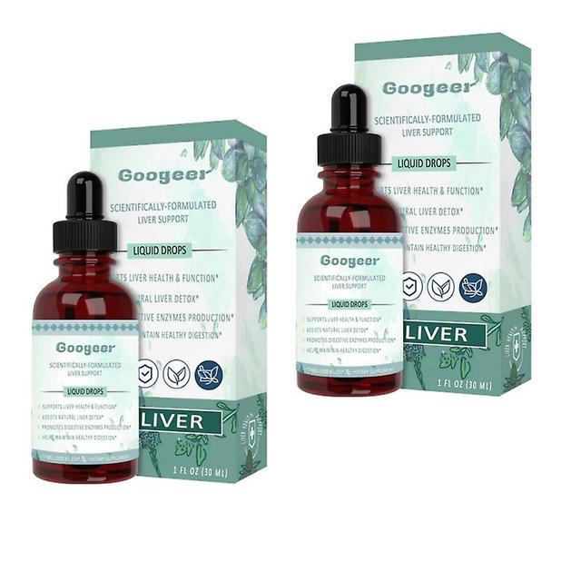 2pcs Repair Drops Liver Cleanse Detox Liver Support Supplement on Productcaster.