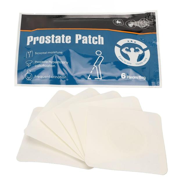 Patch de tratamento da próstata para homens - 6pcs, reduzir o desconforto, tecido não tecido, extratos vegetais on Productcaster.