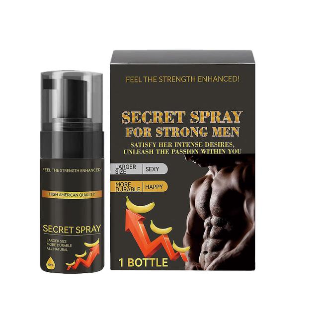 Secret Spray For Men's Treatment Spray,natural Male Strengthening Drops Improving Hardness And Endurance For Strong Men rui 1Pcs on Productcaster.