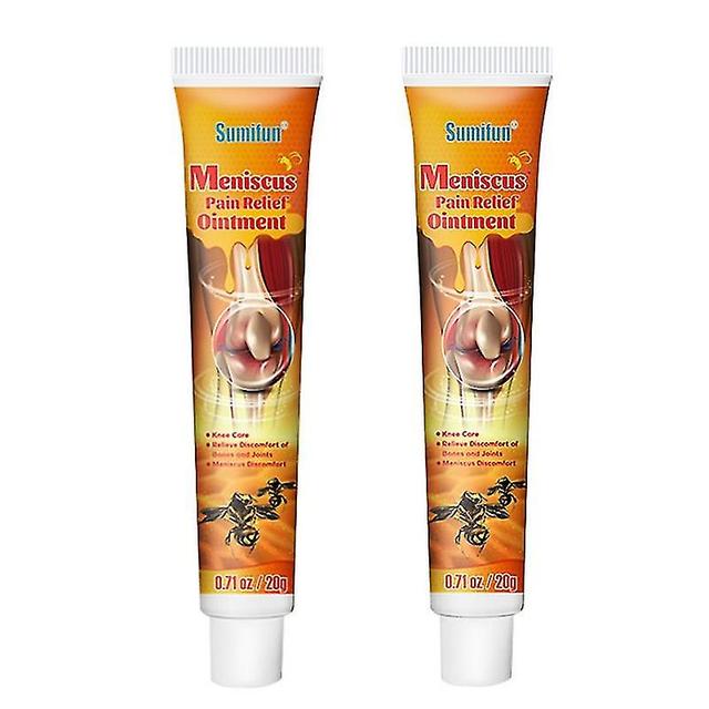 2 Stück natürliches Bienengiftextrakt-Creme-Gel - Linderung von Gelenkschmerzen, Anti-Aging, Entzündungshemmung, Antioxidans, Arthritis-Creme on Productcaster.