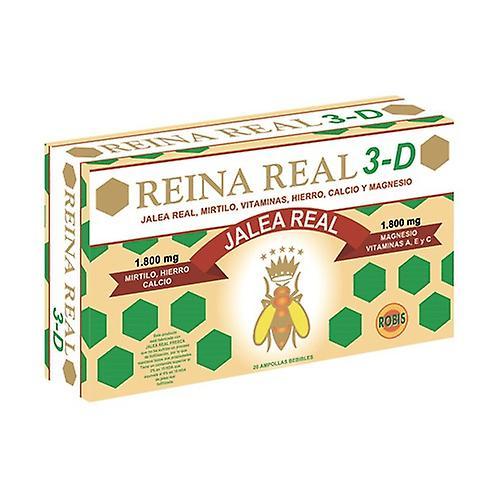 Robis Royal Queen Jelly 3D 500mg 20 ampoules on Productcaster.